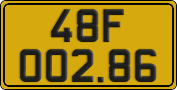 License plate of Vietnam, Commercial vehicles