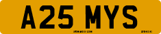 License plate of the United Kingdom, 1983 year system