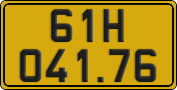 License plate of Vietnam, Commercial vehicles