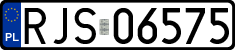 License plates of Poland, Regular car plates