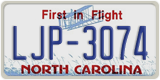 North Carolina, ABC-1234