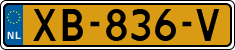 License plate of the Netherlands, Cars
