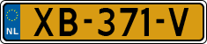 License plate of the Netherlands, Cars