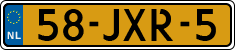 License plate of the Netherlands, Cars