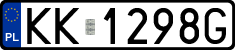 License plates of Poland, Regular car plates