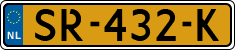 License plate of the Netherlands, Cars