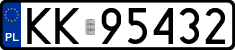 License plates of Poland, Regular car plates