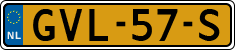 License plate of the Netherlands, Cars