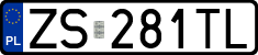 License plates of Poland, Regular car plates