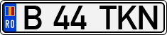 License plate of Romania, Regular plates