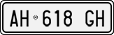 License plate of Italy, Cars (1994 year series)