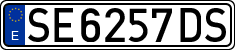 License plates of Spain, 1971 year series