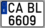 License plates of Spain, 1971 year series