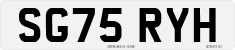 License plate of the United Kingdom, 2001 year system