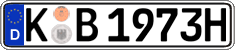German license plate, Plates for oldtimers (type 
