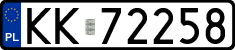 License plates of Poland, Regular car plates