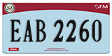 Federal license plates, Diplomatic