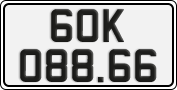 License plate of Vietnam, Cars