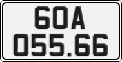 License plate of Vietnam, Cars