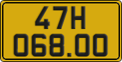 License plate of Vietnam, Commercial vehicles