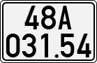 License plate of Vietnam, Cars