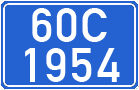 License plate of Vietnam, Government and public administrations