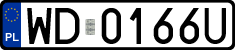 License plates of Poland, Regular car plates