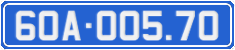 License plate of Vietnam, Government and public administrations