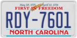 North Carolina, ABC-1234