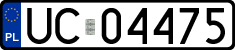 License plates of Poland, Military