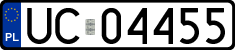 License plates of Poland, Military