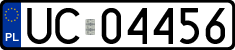 License plates of Poland, Military