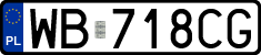 License plates of Poland, Regular car plates