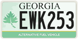 Georgia, Specialty plates