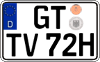 German license plate, Plates for oldtimers (type 