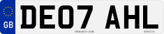 License plate of the United Kingdom, 2001 year system