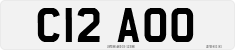 License plate of the United Kingdom, 1983 year system