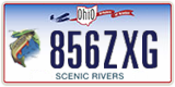 Ohio, Specialty plates (123ABC)