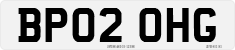 License plate of the United Kingdom, 2001 year system