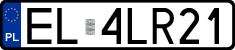 License plates of Poland, Regular car plates