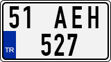 License plate of Turkey, Regular plates