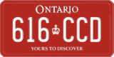 Ontario, Diplomatic (123-ABC)