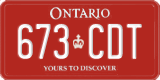 Ontario, Diplomatic (123-ABC)