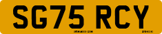 License plate of the United Kingdom, 2001 year system