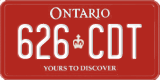 Ontario, Diplomatic (123-ABC)