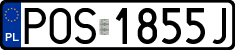 License plates of Poland, Regular car plates