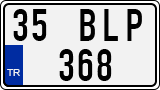 License plate of Turkey, Regular plates