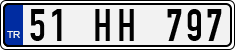 License plate of Turkey, Regular plates
