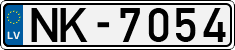 License plate of Latvia, Regular car plates