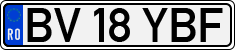 License plate of Romania, Regular plates